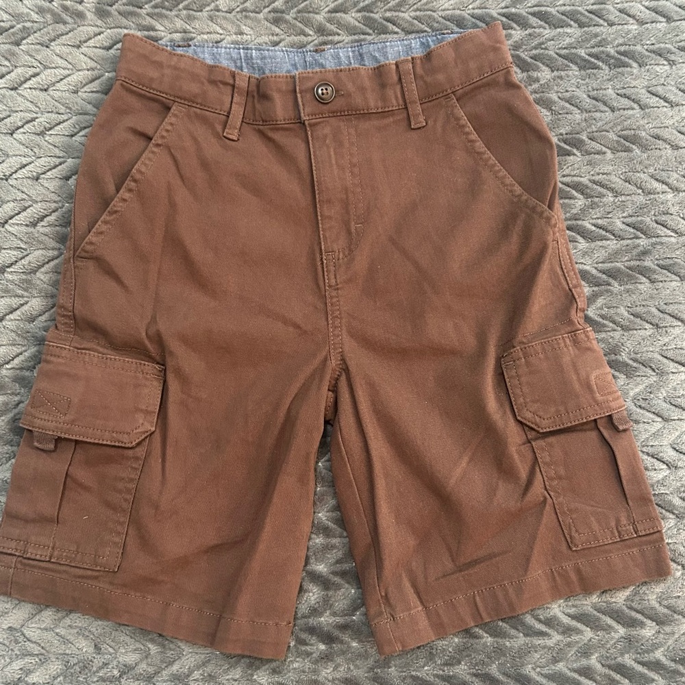 NWOT Gymboree Brown Cargo Shorts with Relaxed Fit